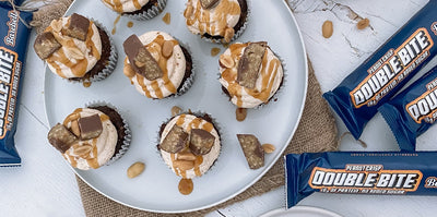Chokolademuffins med Peanut Crisp