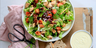 Kyllingesalat med karry