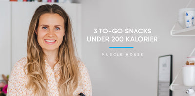 3 to-go snacks under 200 kalorier