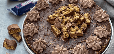 Barebells Caramel Crisp chokoladekage