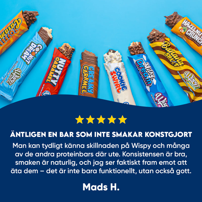 Wispy Protein Bar - Blanda Själv (10x 55g)