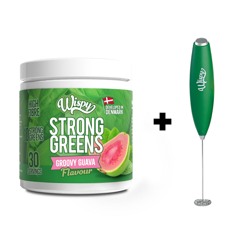 Wispy Strong Greens - Groovy Guava (300g) + Wispy Mixer