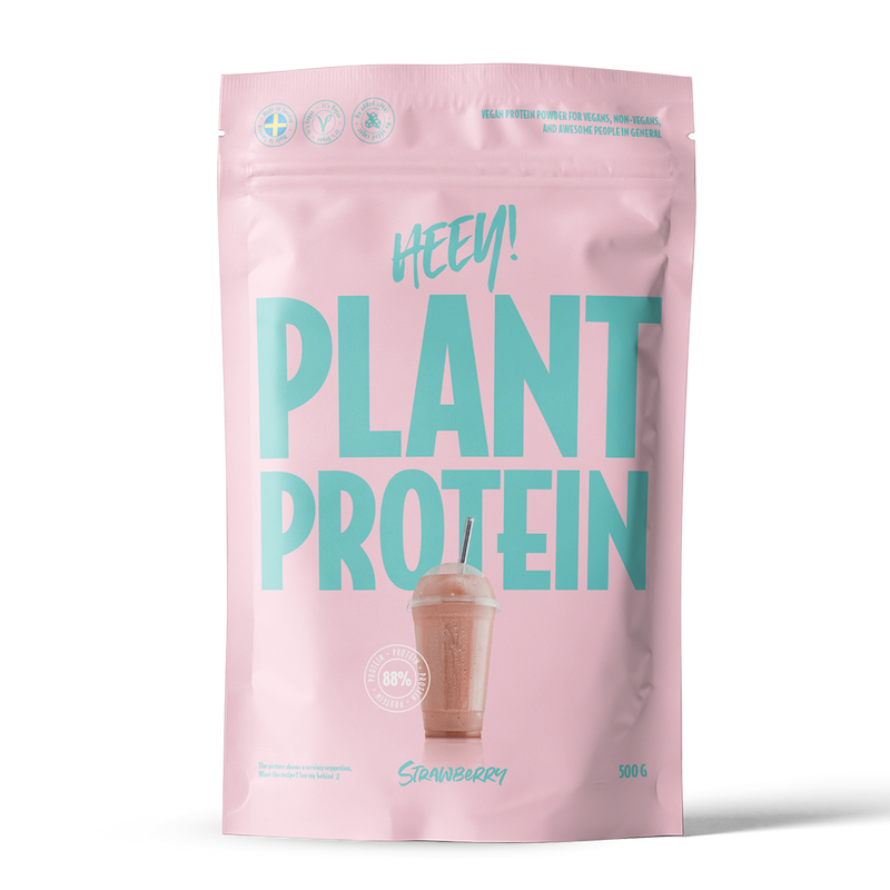 Heey! Vegan Protein - Strawberry (500g)