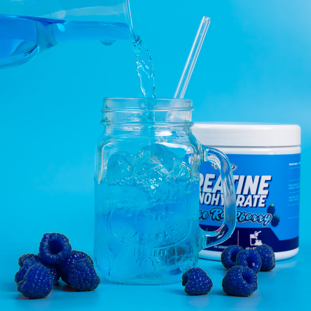 Blue Raspberry Creatine Köp Wispy Creatine Monohydrate hos Muscle House » skarpa priser