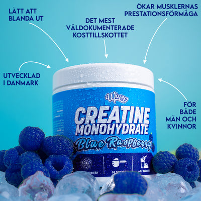Wispy Creatine Monohydrate - Blue Raspberry (300g)