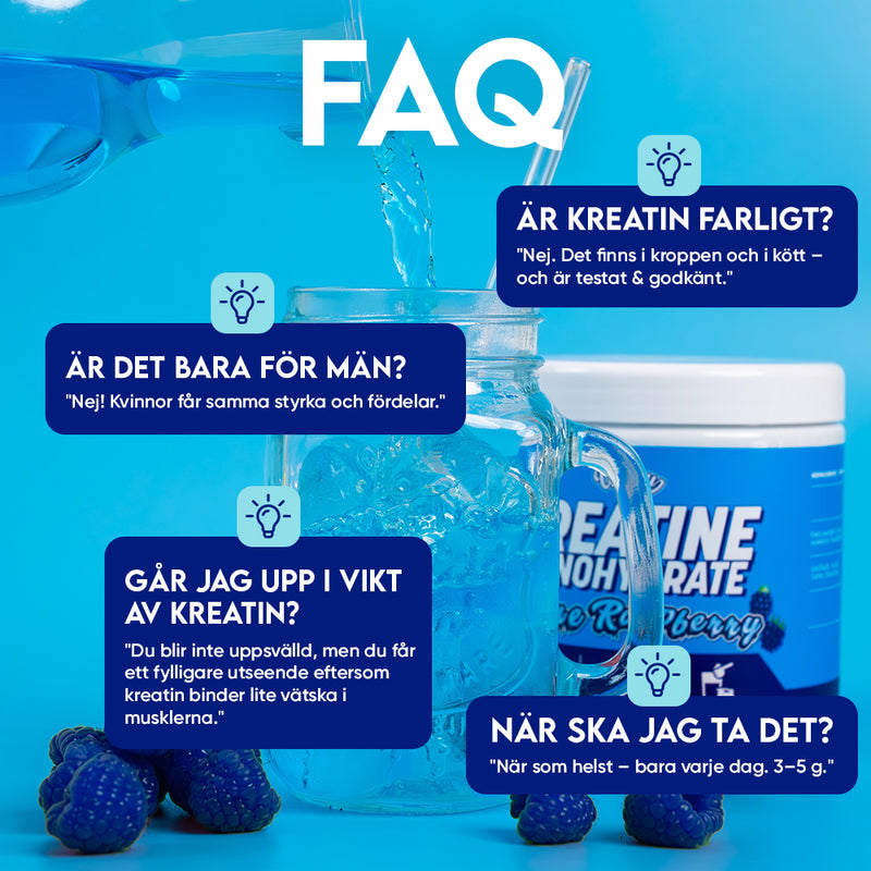 Wispy Creatine Monohydrate - Blue Raspberry (300g)