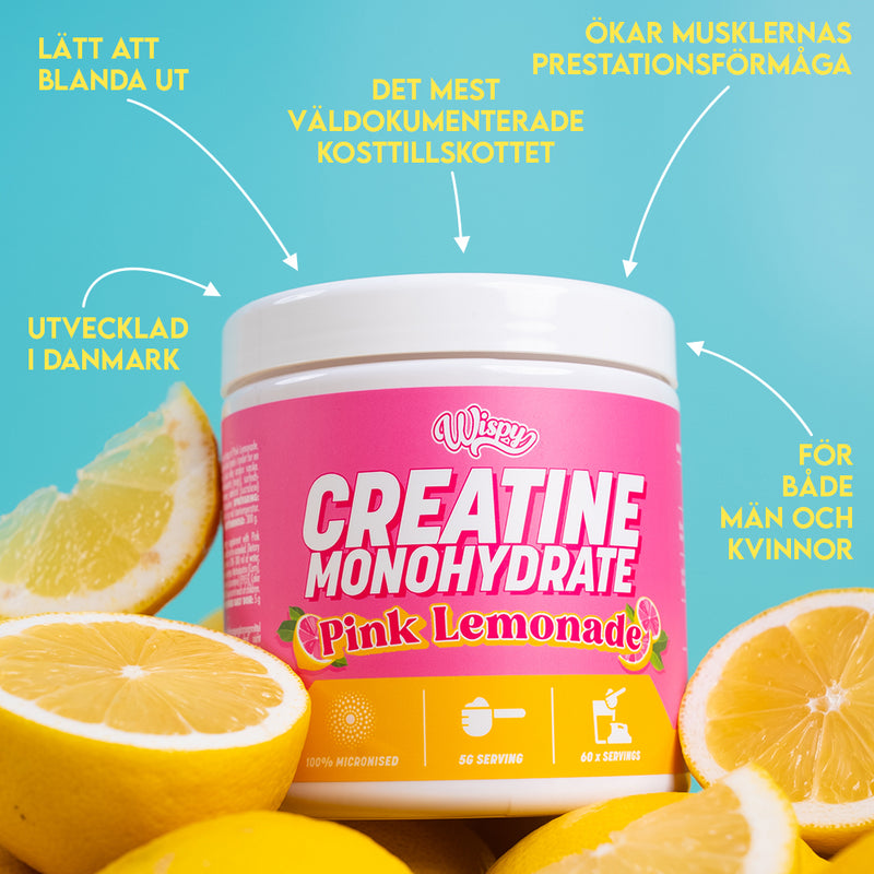 Wispy Creatine Monohydrate - Pink Lemonade (300g)