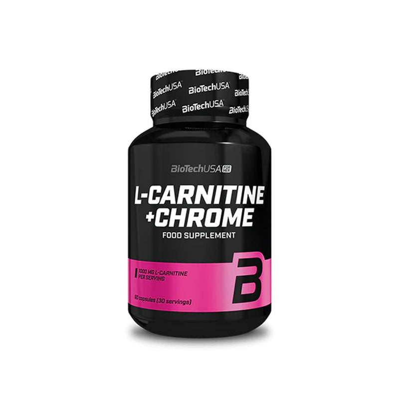 BioTechUSA Fat Burner - L-Carnitine + Chrome (60 stycken)