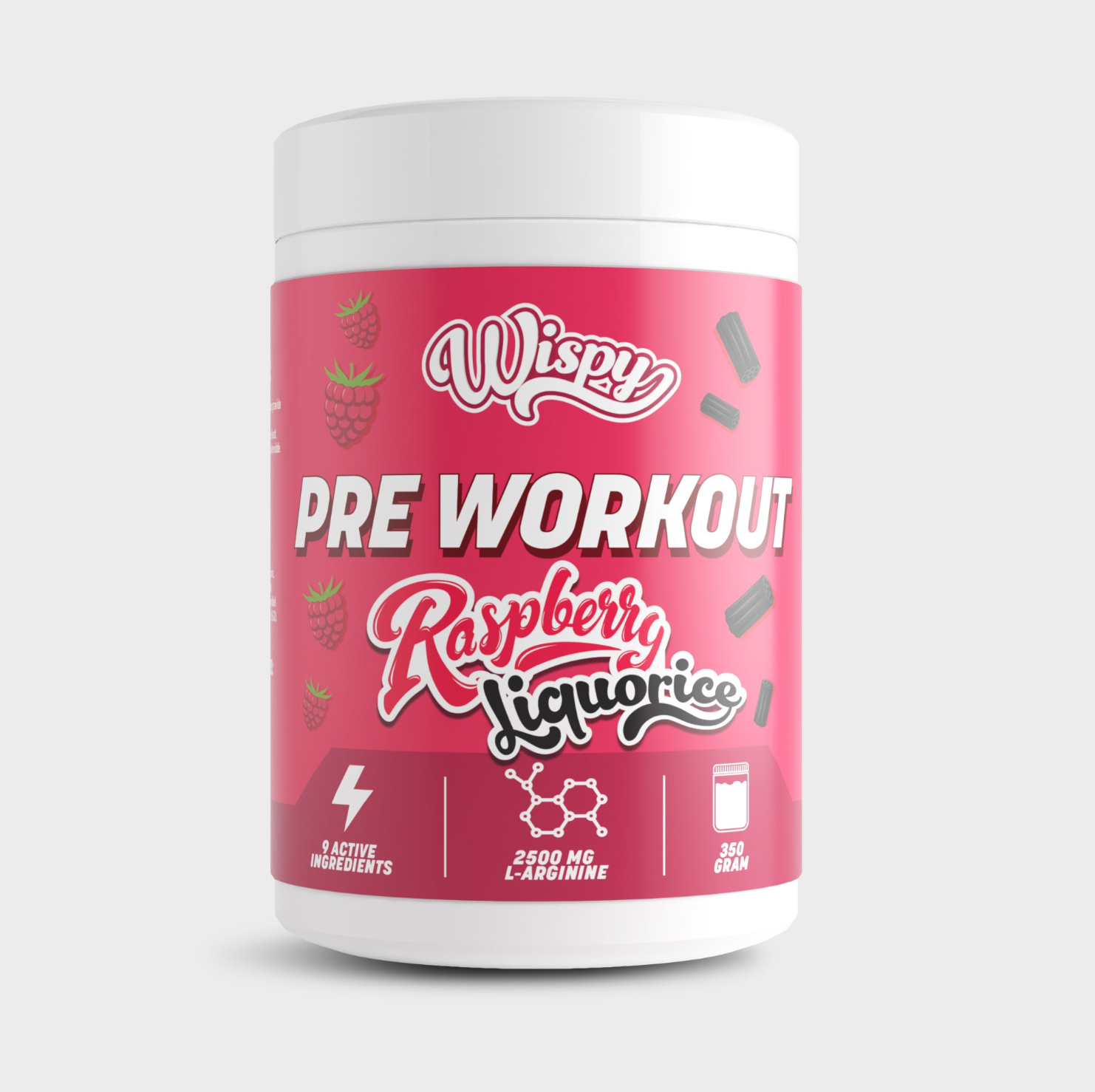 Köp Wispy Pre Workout - Raspberry Liquorice hos Muscle House » skarpa ...