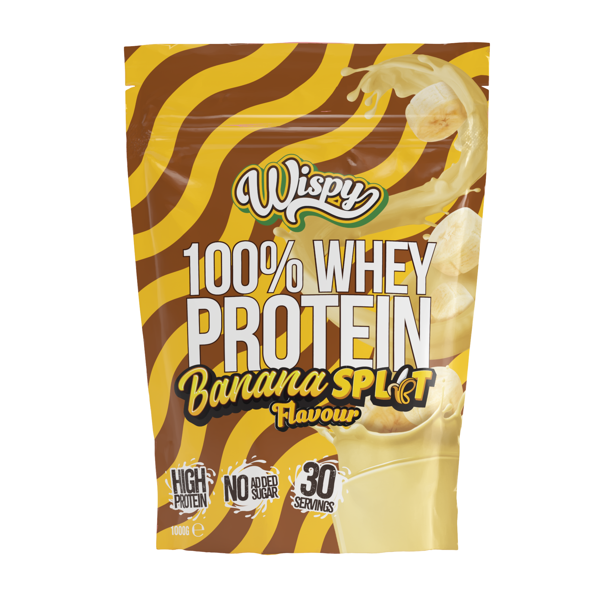 Wispy Whey 100 (1 kg) - Banana Split
