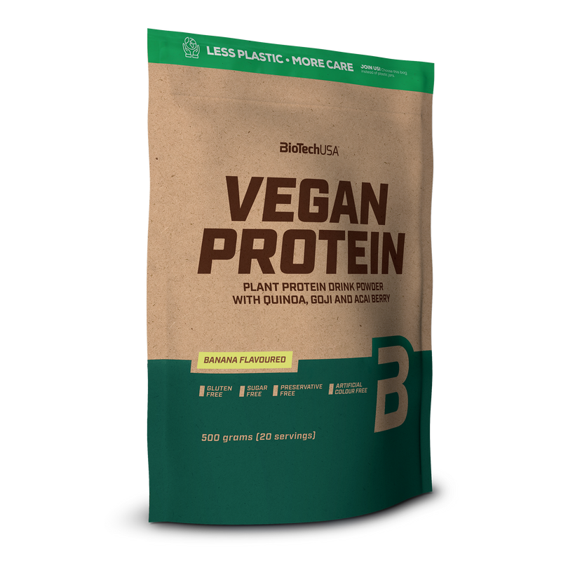 BioTechUSA Vegan Protein (500g) - Banana