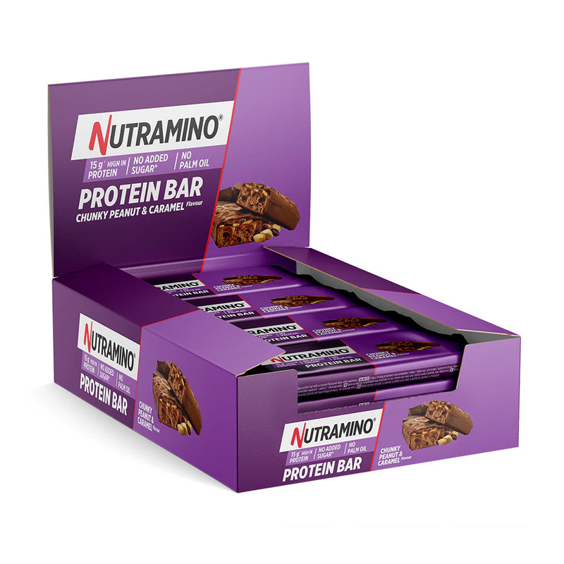 Nutramino Protein Bar Chunky Peanut & Caramel (12x55g)