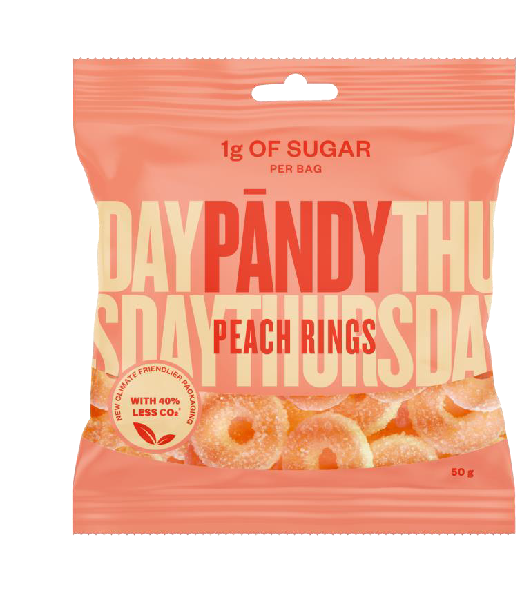 PANDY CANDY (50g) - Peach Rings