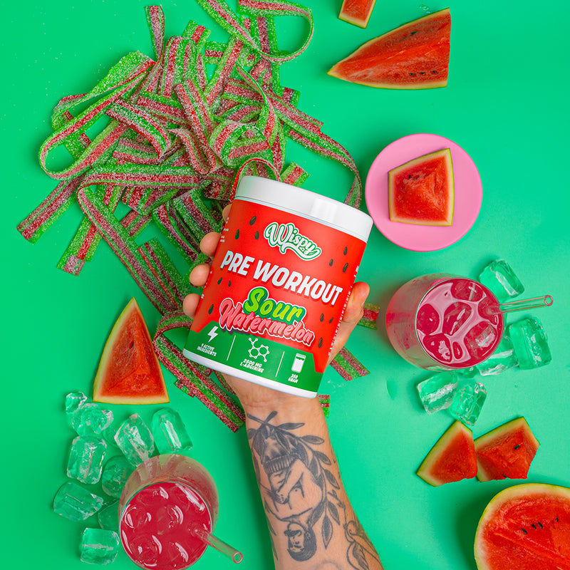 Wispy Pre Workout - Sour Watermelon (350g)