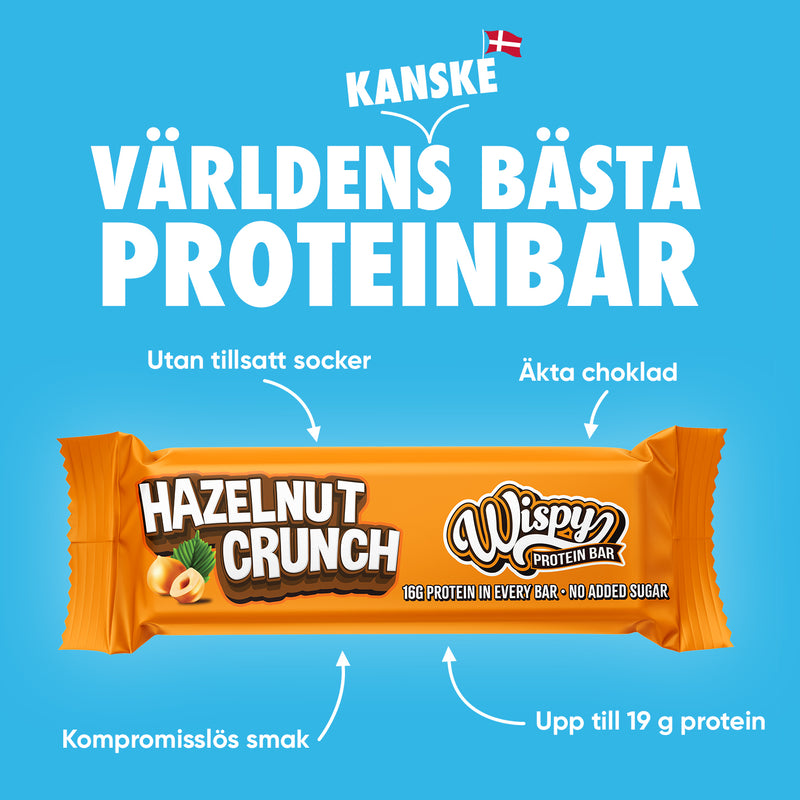 Wispy Protein Bar - Blanda Själv (10x 55g)