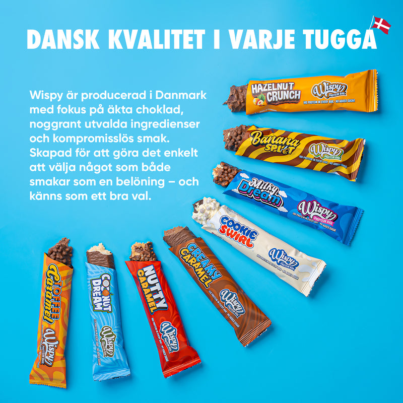 Wispy Protein Bar - Blanda Själv (10x 55g)
