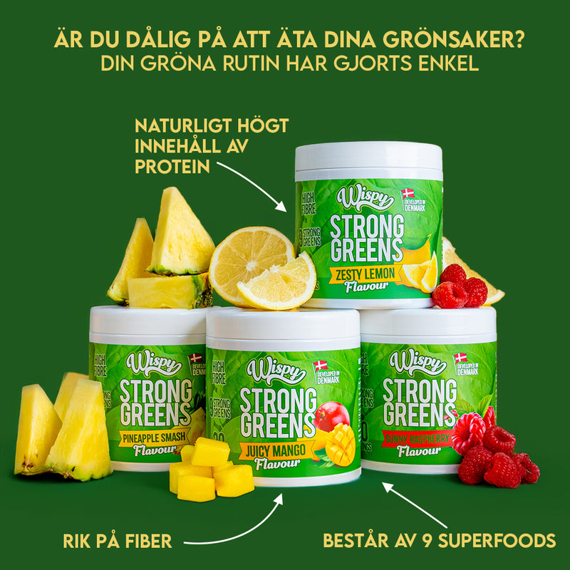 Wispy Strong Greens (300g)