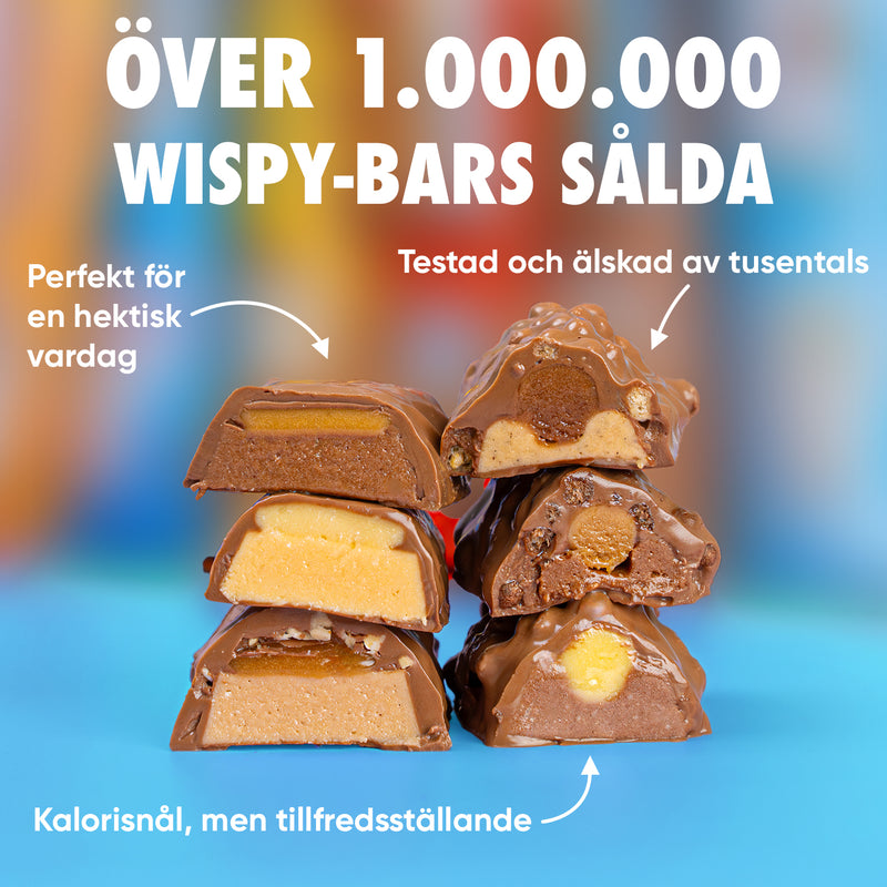Wispy Protein Bar - Blanda Själv (10x 55g)