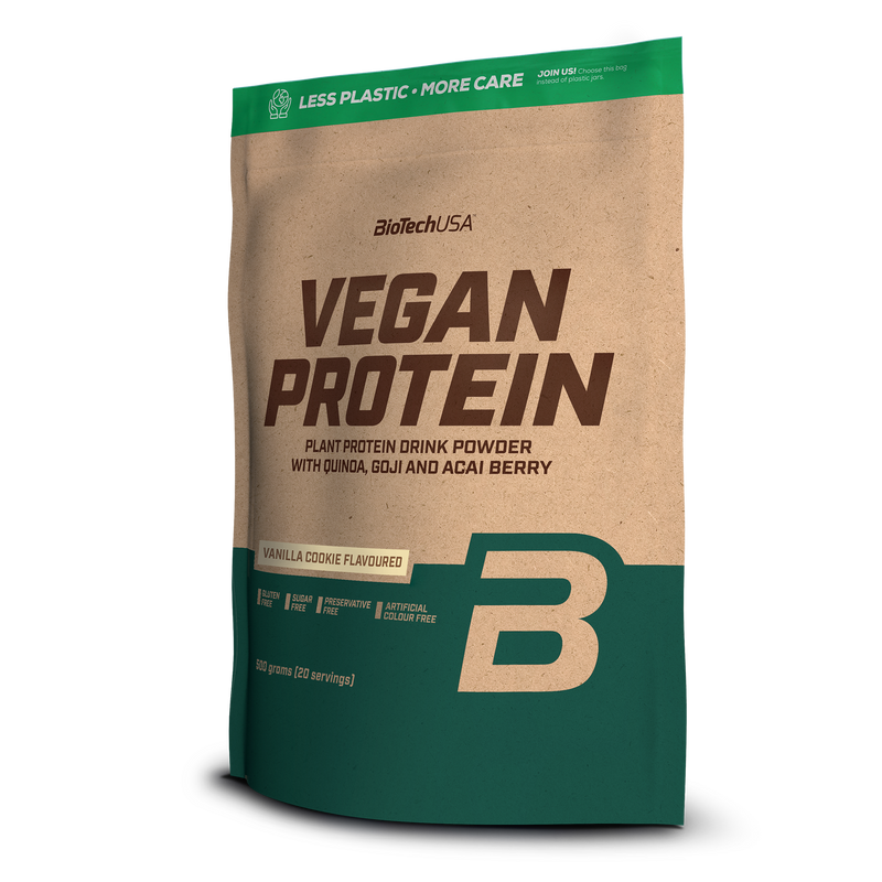 BioTechUSA Vegan Protein (500g) - Vanilla Cookie