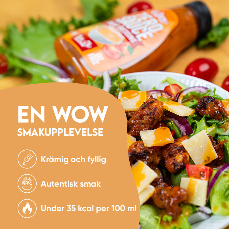 En kalorisnål dressing med autentisk smak