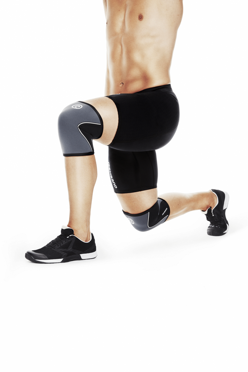 RX Knee Sleeve 5mm - Black/Steel Grey