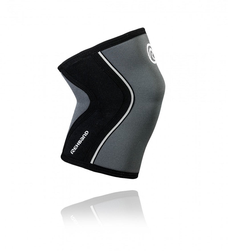 RX Knee Sleeve 7mm - Black/Steel Grey
