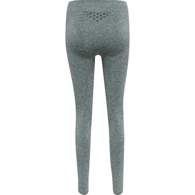 Hummel CI Seamless Mid Waist Tights – Darkest Spruce Melange