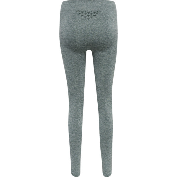 Hummel CI Seamless Mid Waist Tights – Darkest Spruce Melange