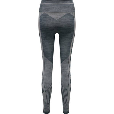 Hummel VERA Seamless High Waist Tights - Asphalt Quiet Shade Melange