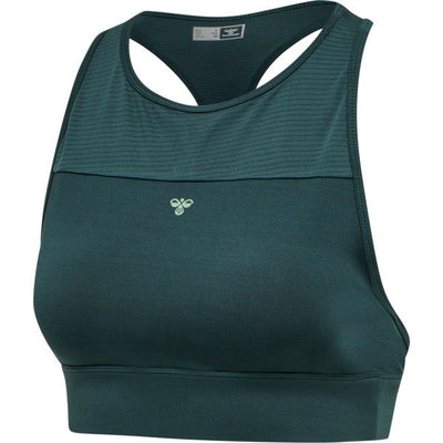 Hummel NORMA Sports Bra – Darkest Spruce - Musclehouse.dk