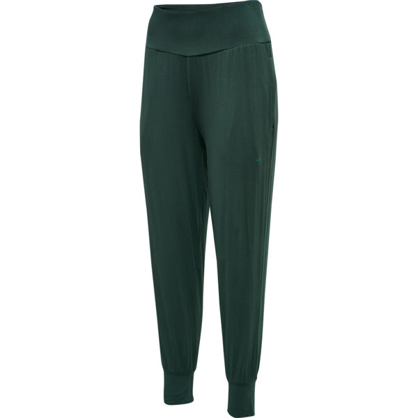 Hummel FIONA Loose Pants – Darkest Spruce - Musclehouse.dk