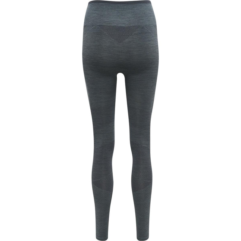 Hummel SKY High Waist Seamless Tights – Asphalt/Quiet Shade Melange