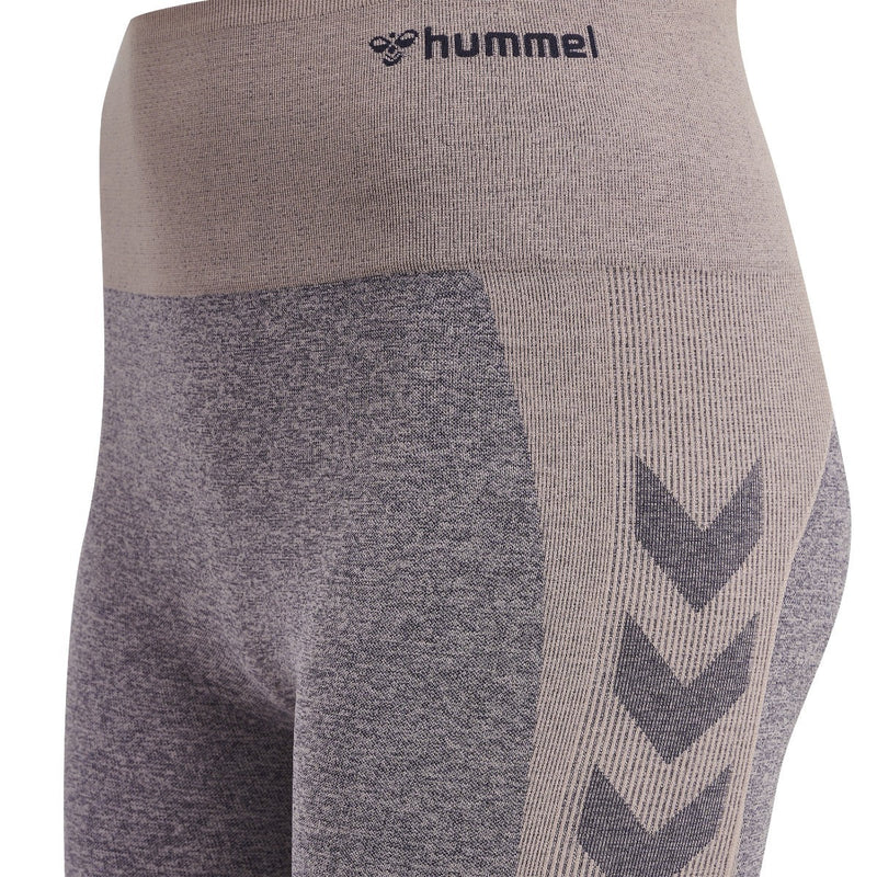 Hummel KARINA Seamless HW Tights – Quiet Shade/Woodrose Melange