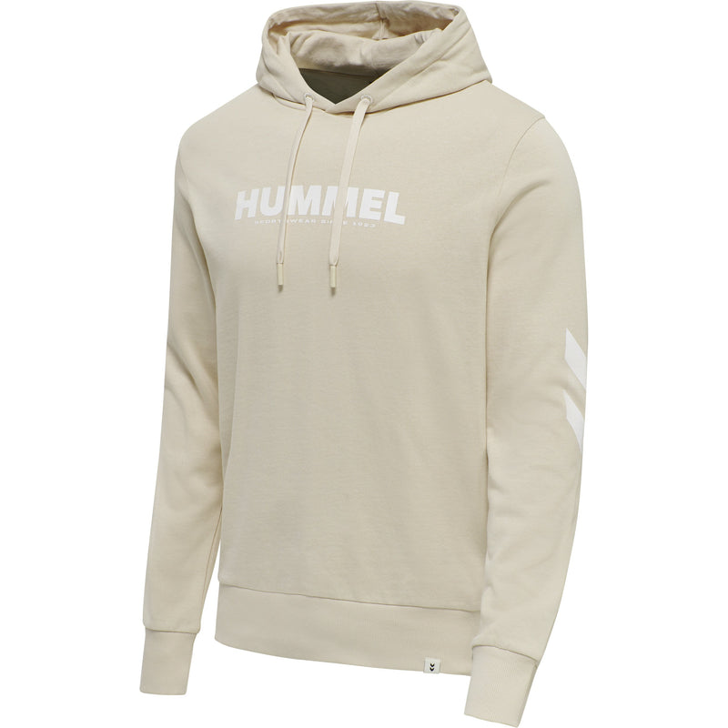 Hummel LEGACY Logo Hoodie – Pumice Stone