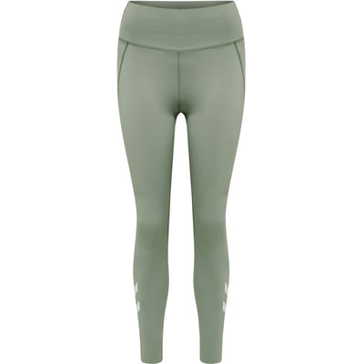 Hummel Grace High Waist Tights - Lily Pad