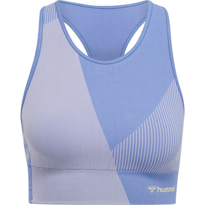 Hummel Unite Seamless Sports Top – Marina/Lavender