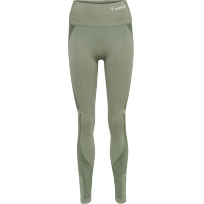 Hummel Unite Seamless High Waist Tights - Laurel Wreath/Lily Pad