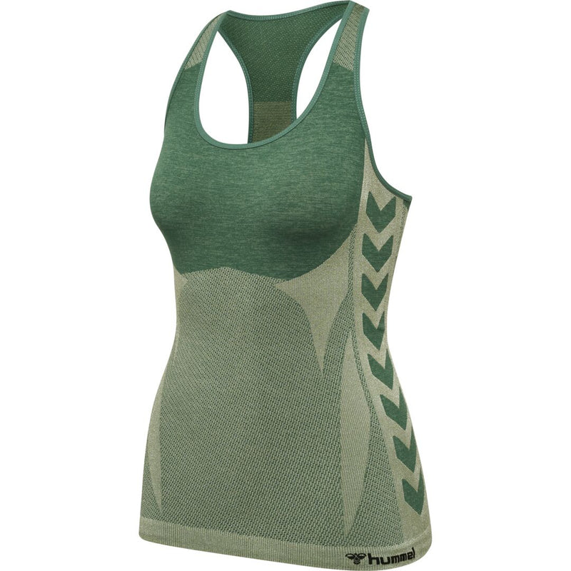 Hummel CLEA Seamless Top – Laurel Wreath/Lily Pad Melange