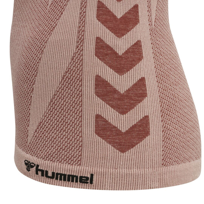 Hummel CLEA Seamless Top – Withered Rose/Rose Tan Melange