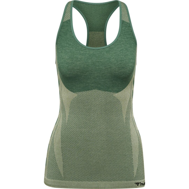 Hummel CLEA Seamless Top – Laurel Wreath/Lily Pad Melange