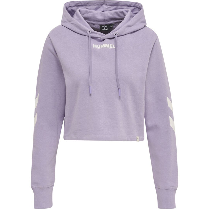 Hummel Legacy Cropped Hoodie - Pastel Lilac