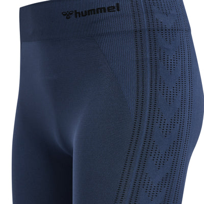 Hummel Shaping Seamless Mid Waist Tights - Insignia Blue