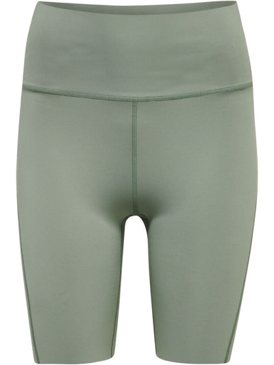 Hummel Grace High Waist Tight Shorts - Lily Pad