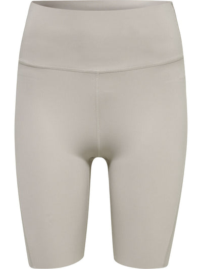 Hummel Grace High Waist Tight Shorts - Chateau Gray