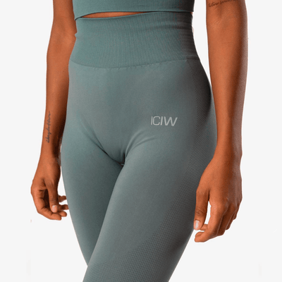 ICANIWILL Define Seamless Tights Jungle Green Wmn