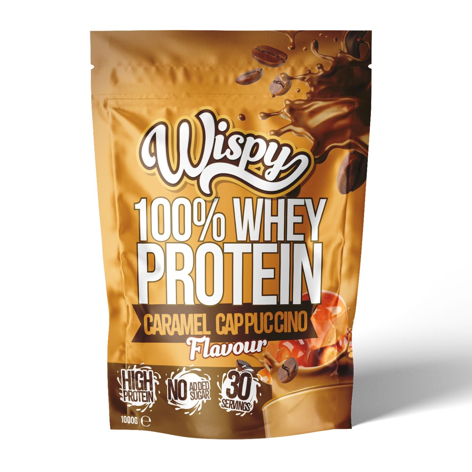 Wispy Whey 100 (1 kg) | Caramel Cappuccino