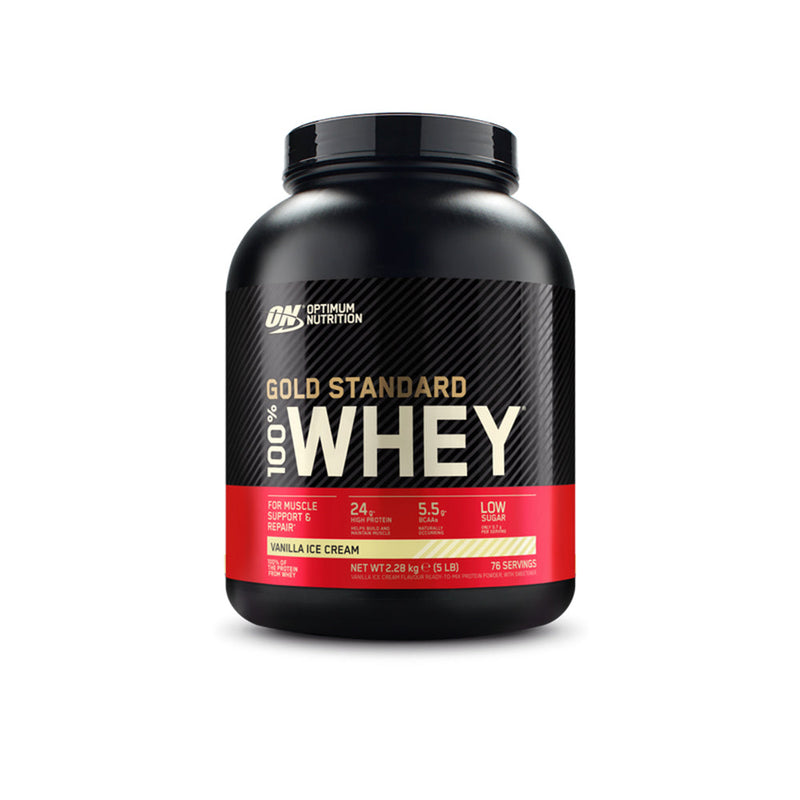 Optimum Nutrition Gold Standard 100% Whey (2280 g) - Vanilla Ice Cream