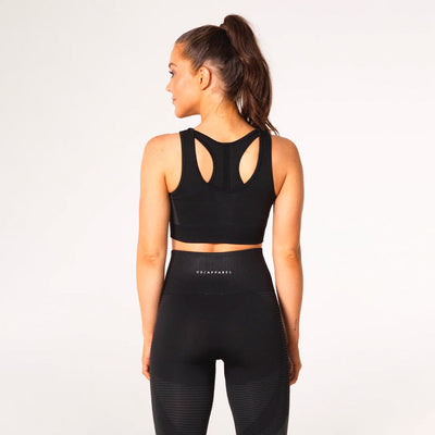 V3 Apparel Elevate Seamless Sports Bra - Black