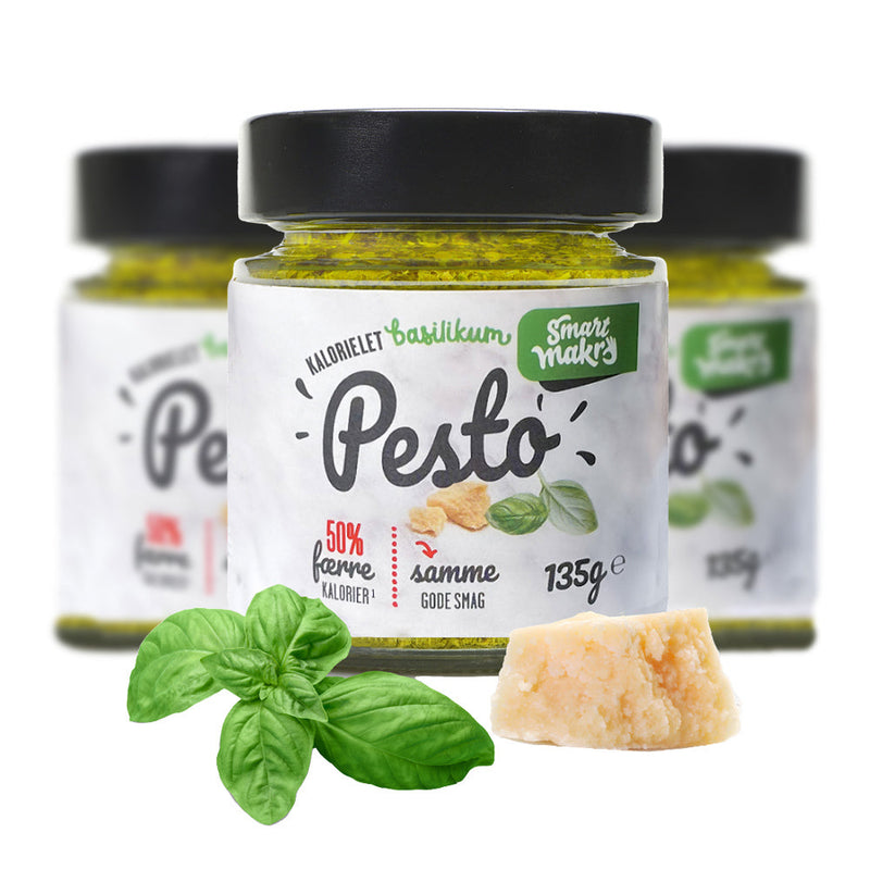 Smart Makro Kalorielet Basilikumpesto (6x 135g)