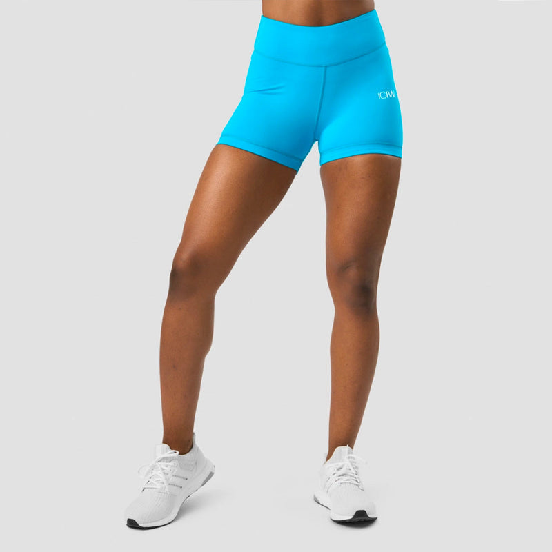 ICANIWILL Scrunch V-shape tight shorts Blue